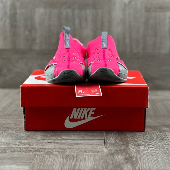 NIKE NWT Kids’ Pink Sunray protect 2 Sandal Toddler Size 8c - Picture 2 of 14